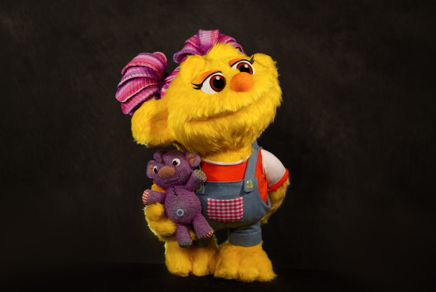 lucy puppet made by fuzzy lightbulb for away resorts